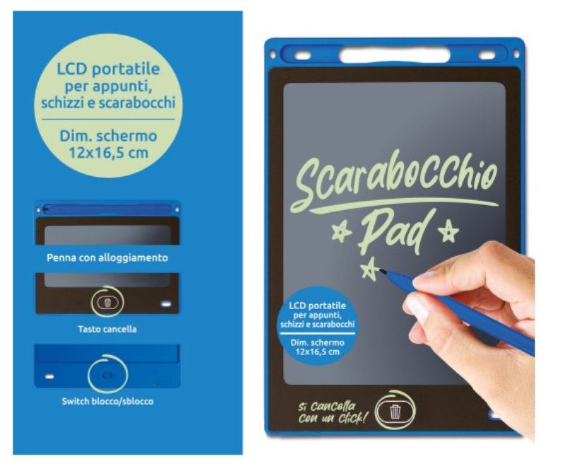 Lavagna Scarabocchio Pad