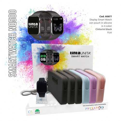 TINTA UNITA SMART WATCH+BUSTINA SILICONE