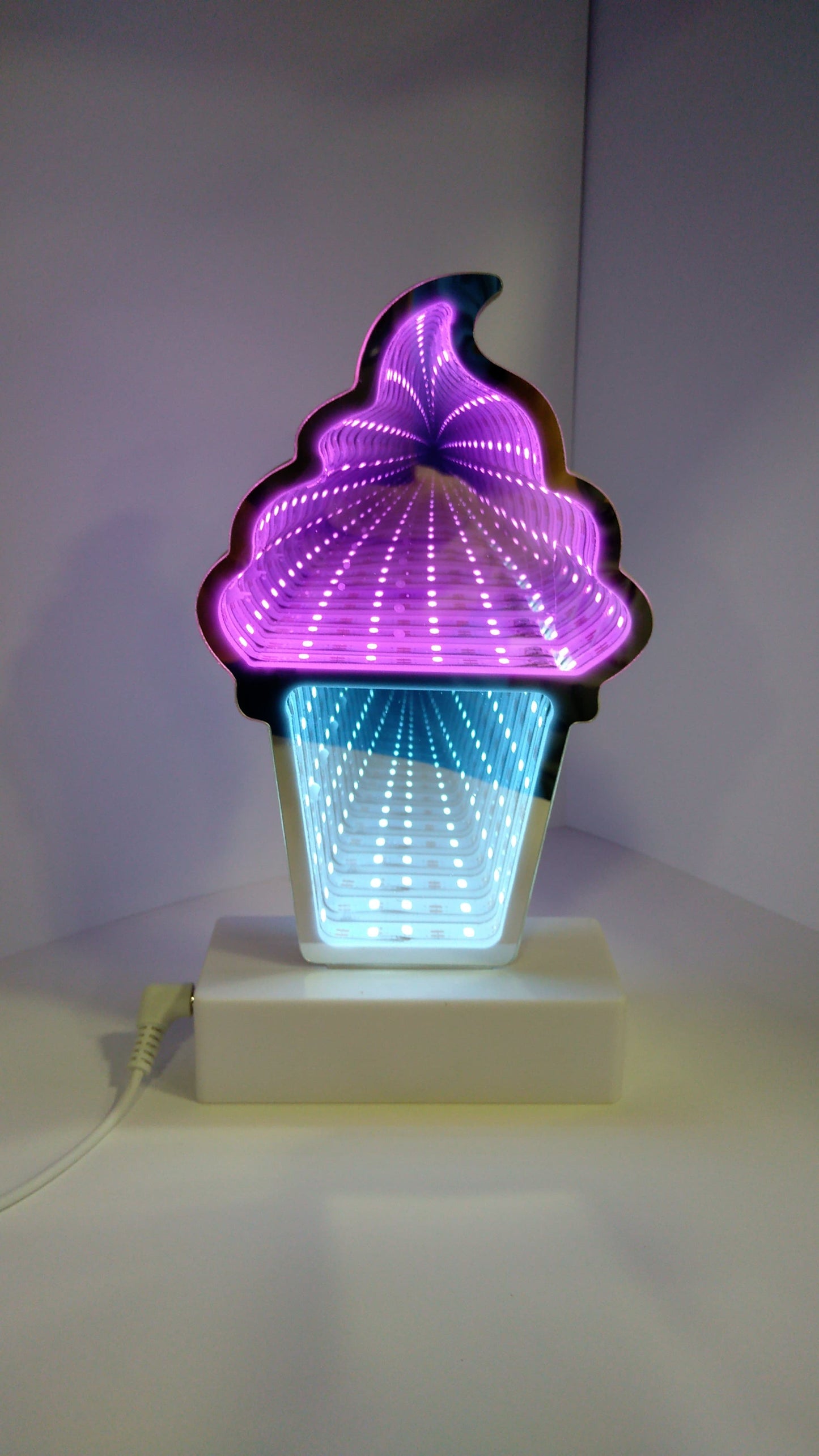 LAMPADA 3D TUNNER GELATO (USB/BATTERIE)