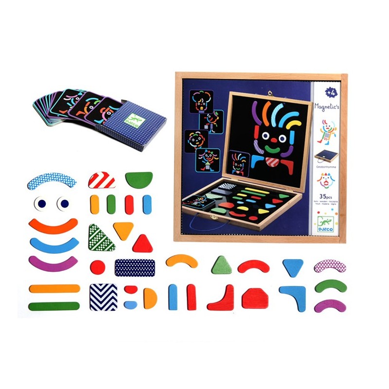 DJECO VALIGETTA CON LAVAGNA MAGNETICA