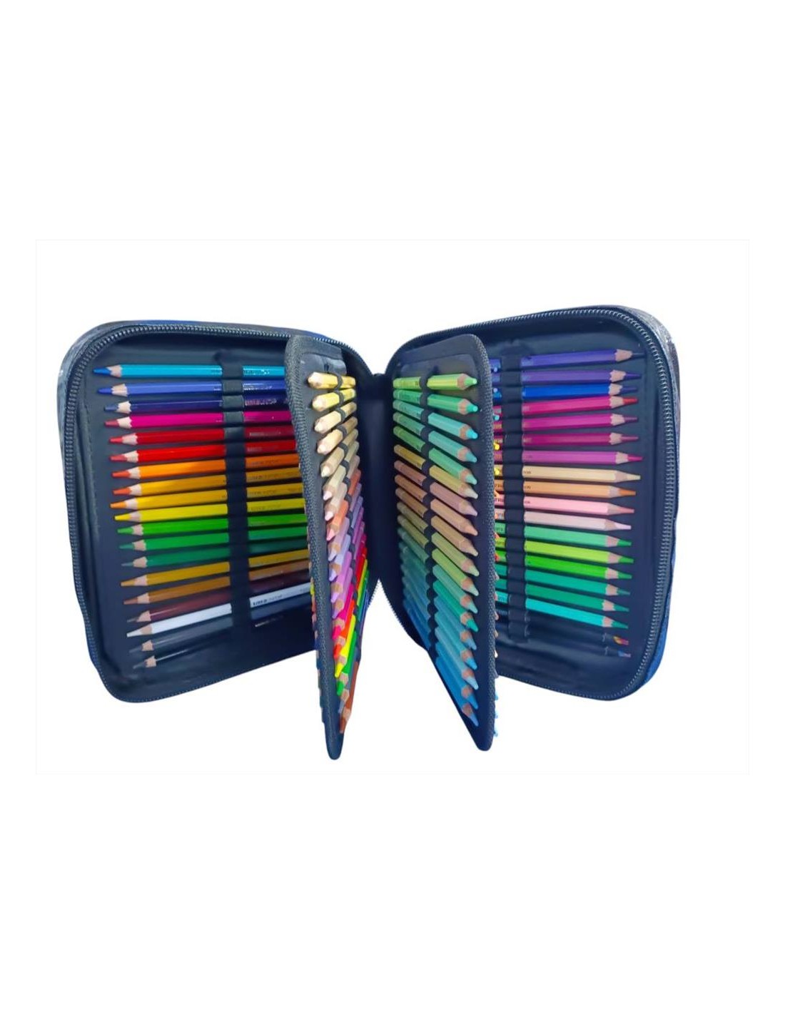 Astuccio Tinta Unita SkyLineColor Art Box 110 Colori Nero Glitter